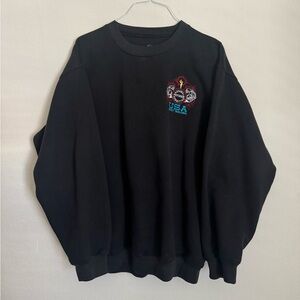 usa body building crewneck